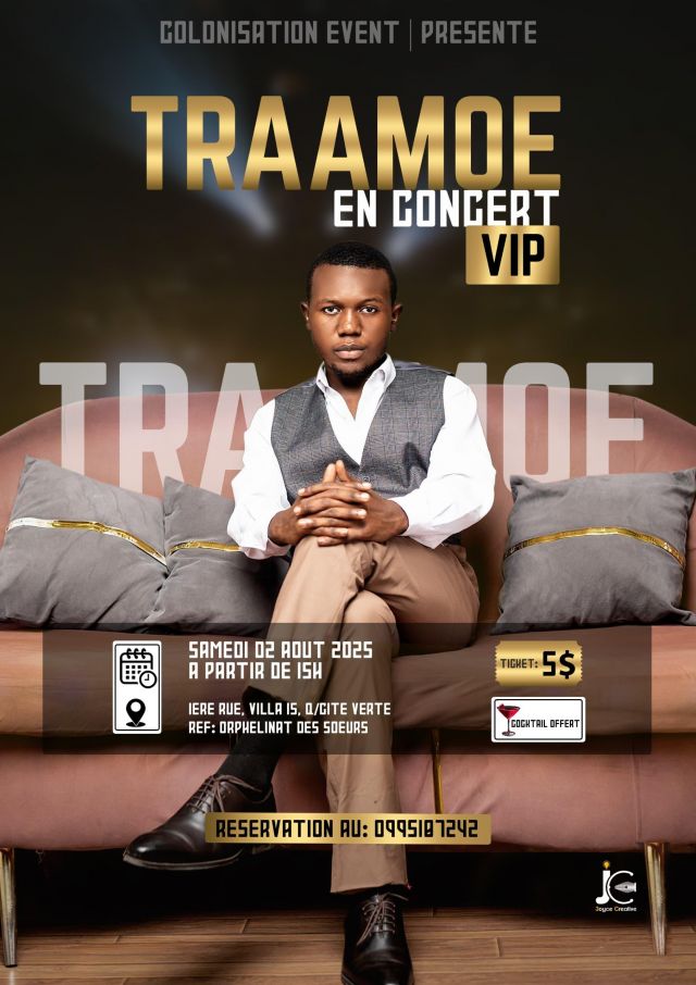 Affiche : Concert vip de traamoe