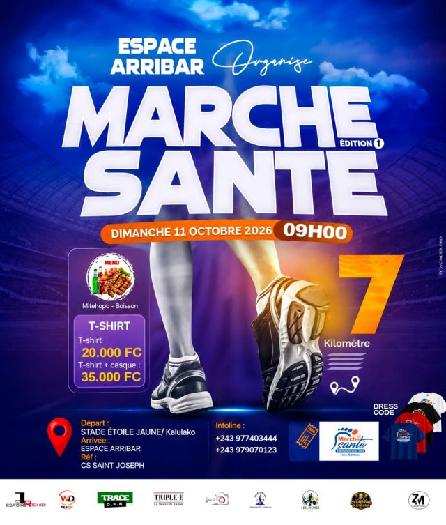 Affiche : Marche de santé