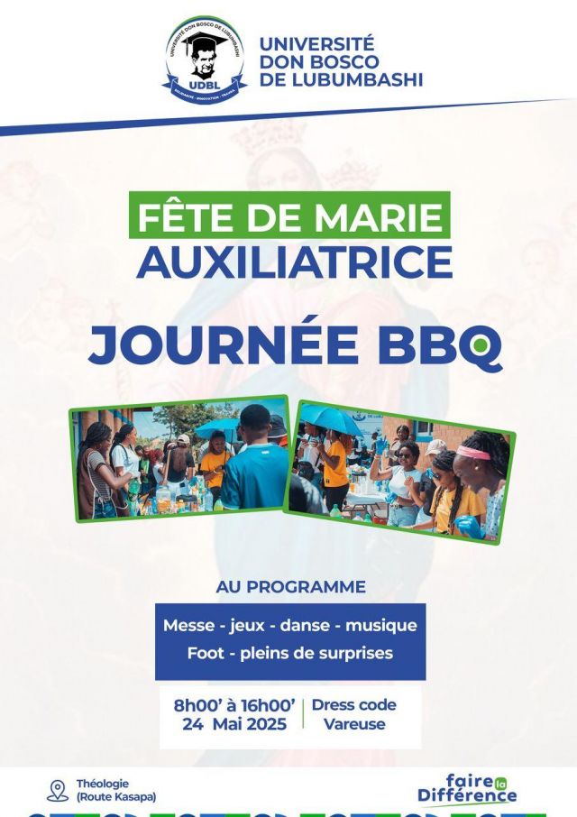 Affiche : Marie auxiliatrice journee bbq